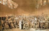 Le Serment du Jeu de paume (Crédit : Wikipédia)
