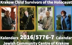 Les portraits des 12 survivants de l'Holocauste polonais sont présentés dans le calendrier 2016 présenté le 10 décembre 2015 par le JCC de Cracovie en coopération avec les enfants survivants de l'Association de l'Holocauste (Crédit : Capture d'écran JCC Cracovie)