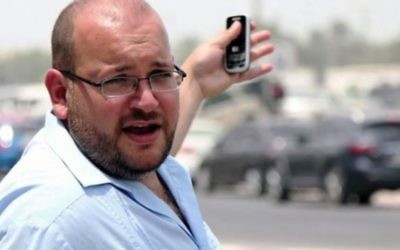 Jason Rezaian, journaliste du Washington Post. (Crédit : capture d'écran: YouTube/Washington Post)