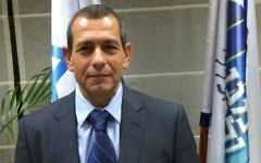 Le chef du Shin Bet, Nadav Argaman (Crédit : Shin Bet)