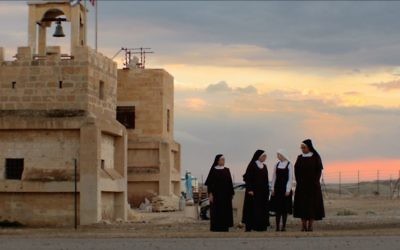Une scène d' « Ave Maria » de Basil Khalil (Crédit : Incognito Films)