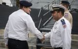 Le commandant belge Georges Heeren (Crédit : Twitter/@Tsahal_IDF )