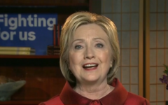 La candidate à l'investiture démocrate à la présidentielle américaine et ancienne secrétaire d'Etat Hillary Clinton sur la CNN le 21 février 2016 (Crédit : Capture d'écran CNN)