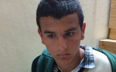 Morad Bader Abdullah Adais, arrêté le 17 janvier 2016 pour le meurtre de Dafna Meir (Crédit : Autorisation)