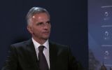 Le ministre des Affaires étrangères, Didier Burkhalter, le 20 novembre 2015 (Crédit : Capture d'écran YouTube)