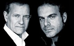 Francis Huster et Steve Suissa (Crédit : Facebook/Festival du Cinéma Israélien de Paris)