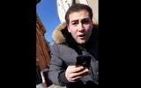 Jake Croman, l'étudiant qui a insulté un chauffeur Uber. (Crédit : capture d'écran YouTube/Artur Zawada)