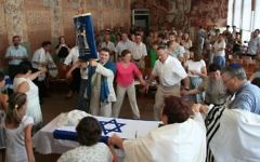 Une congregation réformée à Cherkasy, Ukraine (Autorisation : Rabbi Alexander Dukhovny)