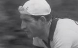 Le cycliste italien Gino Bartali. (Crédit : Capture d'écran YouTube)