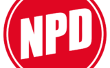 Logo du Parti national démocratique d'Allemagne (NPD) utilisé depuis 2013 (Crédit : Wikimedia)