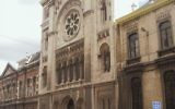 La Grande synagogue de Bruxelles, en juin 2007. (Crédit : Travail personnel Jpcuvelier, domaine public, via WikiCommons)