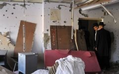 Le maison du Habad de Bombay, où le rabbin Gavriel Holtzberg, 29 ans, et son épouse Rivkah, 28 ans , ont été assassinés par des terroristes islamistes pakistanais, le 25 décembre 2008. (Crédit : Serge Attal/Flash90)
