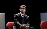 Manuel Valls pendant un débat sur l'islam radical, le 4 avril 2016. (Crédit : Lionel Bonaventure/AFP)