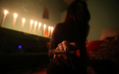 Une victime syrienne de la traite sexuelle au Liban, le 13 avril 2016. (Crédit : AFP PHOTO / STRINGER)