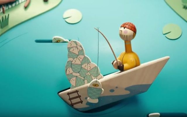 Extrait du clip de "Maagalim", animé numériquement, du groupe israélien Jane Bordeaux. (Crédit : capture d'écran YouTube/jane bordeaux)