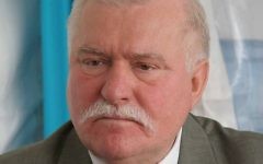 L'ancien président de Pologne, Lech Walesa (Crédit photo : CC BY-SA, Wikimedia/MEDEF)