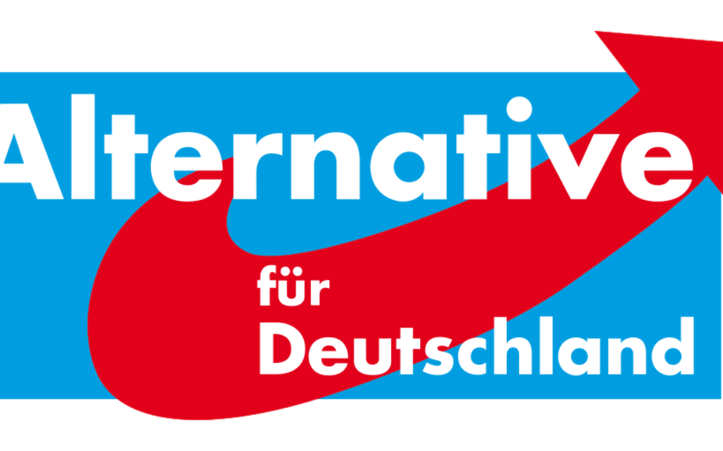 Logo pour Alternative pour l’Allemagne (AfD) (Crédit : Wikimedia commons)