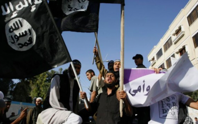 Salafistes palestiniens à Rafah, en septembre 2012 (Crédit : Abed Rahim Khatib/Flash 90)