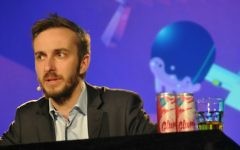 Le comédien allemand, Jan Böhmermann, à Rostock, en 2014. (Crédit : Wikipedia/Jonas Rogowski/CC BY-SA 3.0)