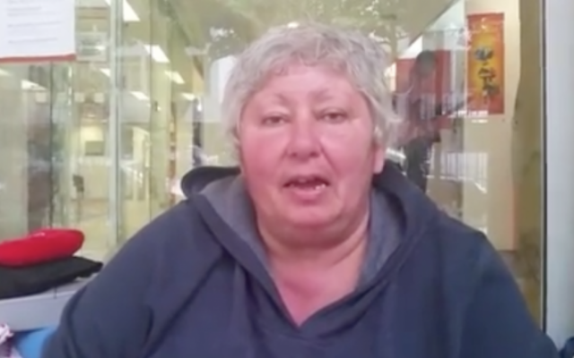 Olga Babaev, femme israélienne sans-abri à Rio de Janeiro (capture d'écran: Facebook)
