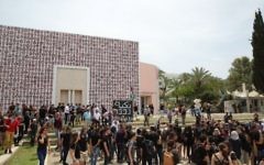 L'évènement commémorant la Nakba à l'université de Tel Aviv, le 15 mai 2016. (Crédit : porte-parole de la Liste arabe unie)