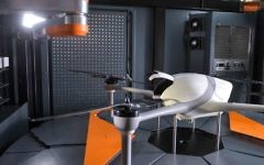 La plateforme de drones développée par Airobotics. (Crédits : autorisation d'Airobotics)