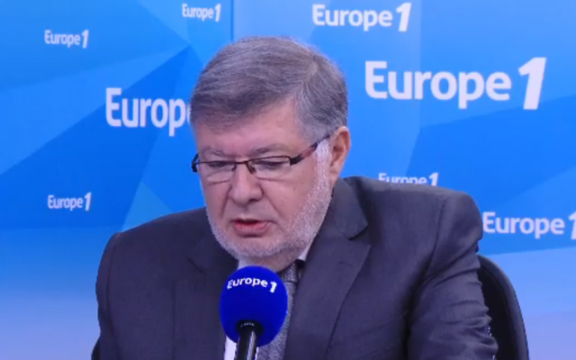 Alain Vidalies (Crédit : Capture d’écran Europe 1)