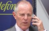 Pedro Pablo Kuczynski, fils de Juifs polonais ayant fui l'Allemagne nazie, est candidat à la présidence du Pérou, avril 2016 (Crédit : CC BY SA, Cestrada/Wikimedia)
