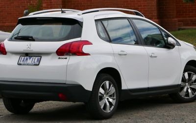 Une Peugeot 2008, l'un des modèles que produira PSA en Iran avec son partenaire Iran Khodro. (Crédits : Wiki Commons)