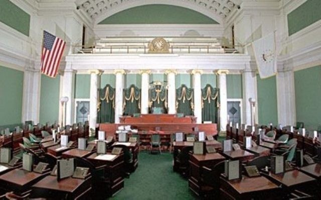 Le Sénat de l'état du Rhode Island, le 11 décembre 2009. (Crédit : Wikimedia Commons)