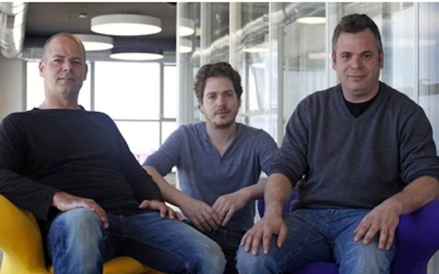 Les co-fondateurs de Wix.com (de gauche à droite) : Giora Kaplan, Nadav Abrahami et Avishai Abrahami. (Autorisation) Les co-fondateurs de Wix.com (de gauche à droite) : Giora Kaplan, Nadav Abrahami et Avishai Abrahami. (Autorisation)