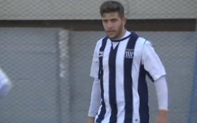 Le joueur de football israélo-argentin Eial Strahman. (Crédit : capture d'écran YouTube/tv10cordoba)