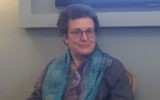 L'avocate Susan Weiss, fondatrice et directrice du Centre pour la justice des femmes (CWJ), à une conférence de presse au  Jerusalem Press Club, le 29 mars 2016  (Crédit : Amanda Borschel-Dan/Times of Israel)