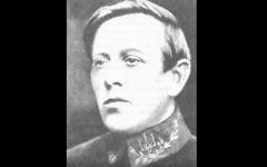 Symon Petliura, homme d'état des années 1920 accusé du meurtre de 50 000 compatriotes juifs. (Crédit : capture d'écran YouTube)