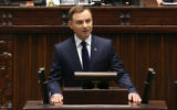 Andrzej Duda, président de la Pologne (Crédit : Wikimedia Commons CC BY 3.0)