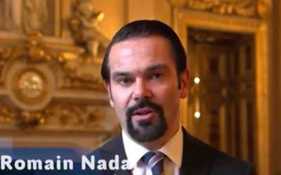 Romain Nadal (Crédit : Capture d’écran YouTube)