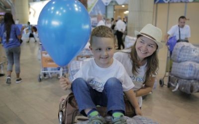 235 olim sont arrivés d'Ukraine (Crédit: Daniel Bar-On)