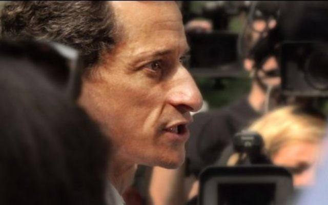 Anthony Weiner dans le documentaire 'Weiner'.(Crédit : autorisation du Sundance Institute)