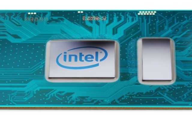 Le processeur de 7ème Génération d'Intel avec logo (Crédit : Autorisation)