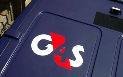 Une camionnette de service de G4S à Londres le 13 novembre 2006 (Crédit : Wikimedia Commons)