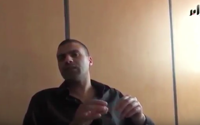 Khalid Geddar (Crédit : capture d'écran YouTube)