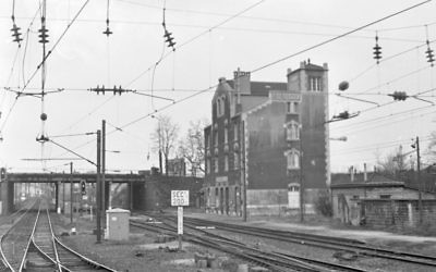 La gare de Bobigny en 1984. (Crédit : Wikipédia)