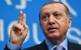 Le président Recep Tayyip Erdogan lors d'une conférence de presse après la clôture du Sommet des dirigeants du G20 à Hangzhou, le 5 septembre 2016. (Crédit : Greg Baker/AFP)