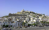 Vieille ville de la ville d'Ibiza sur l'île d'Ibiza, Esapgne  (Crédit :  Forbfruit / wikipedia.orgCC-BY-SA-3.0)