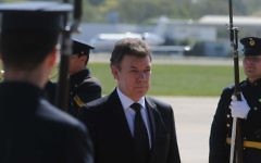Juan Manuel Santos, président de Colombie. (Crédit : Agencia Brasil/CC BY SA 3.0)