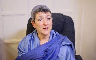 Laura Janner-Klausner (Crédit : capture d'écran YouTube)