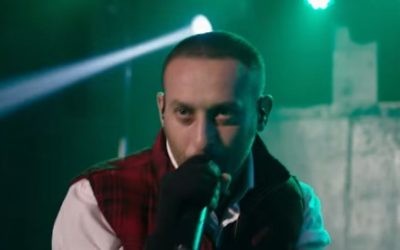 Le rappeur palestinien Tamer Nafar (Crédit : Capture d'écran YouTube)