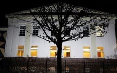 La maison du Habad à Berlin, en Allemagne, le 29 janvier 2015. (Crédit : Yaakov Naumi/Flash90)