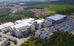 Plan d'ensemble du centre d'innovation Migdal Haemek de Flex (Crédit : Autorisation)