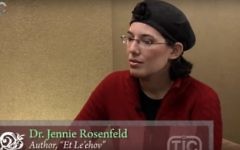 jennie Rosenfeld, chef spirituel de la communauté d'Efrat. ( Crédit : capture d'écran YouTube)